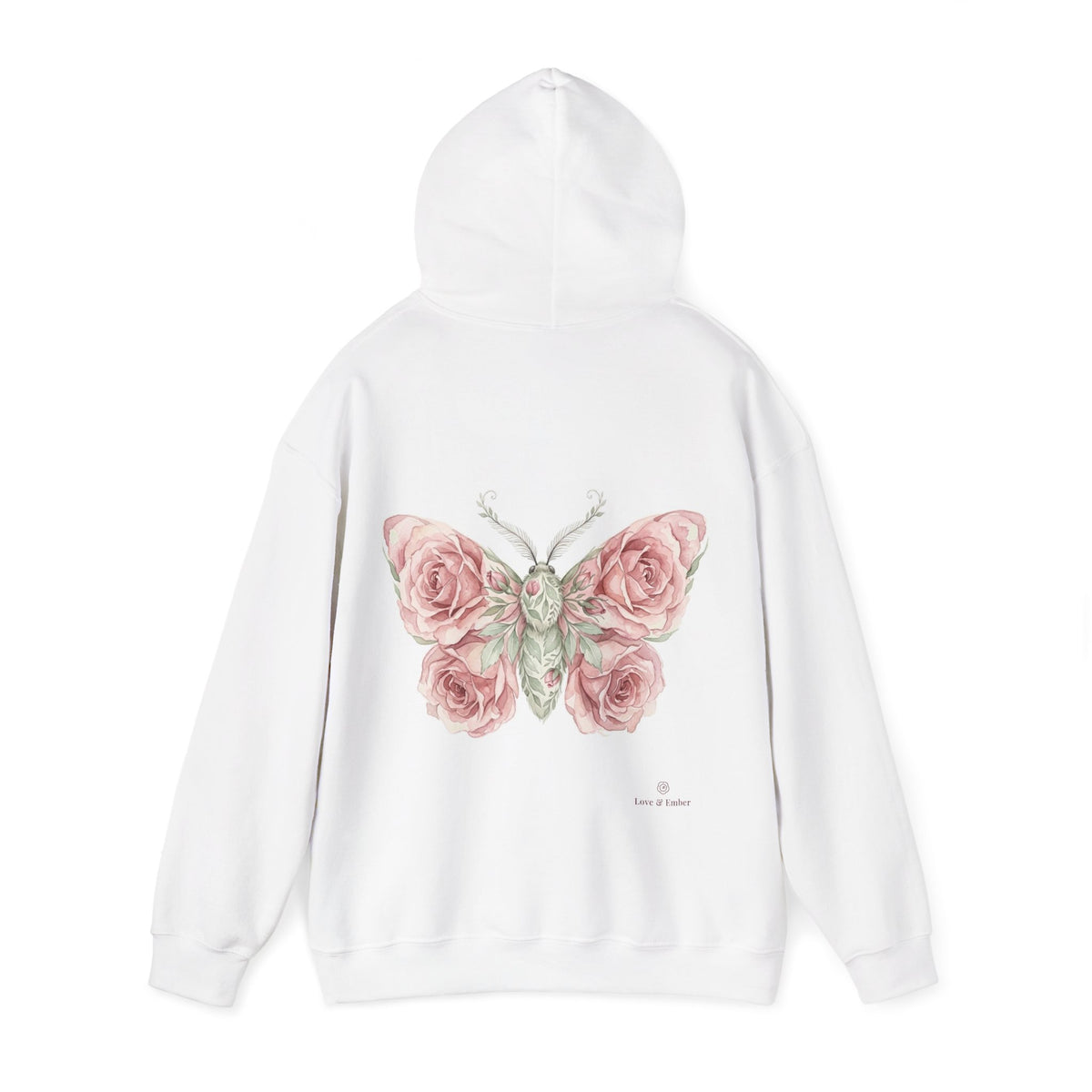 Rose Moth Hoodie