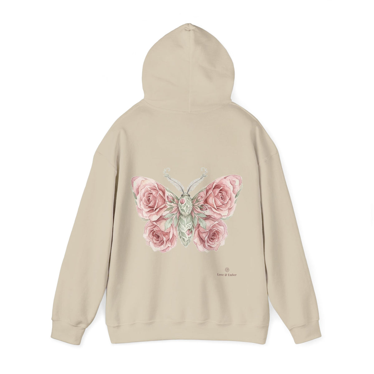 Rose Moth Hoodie