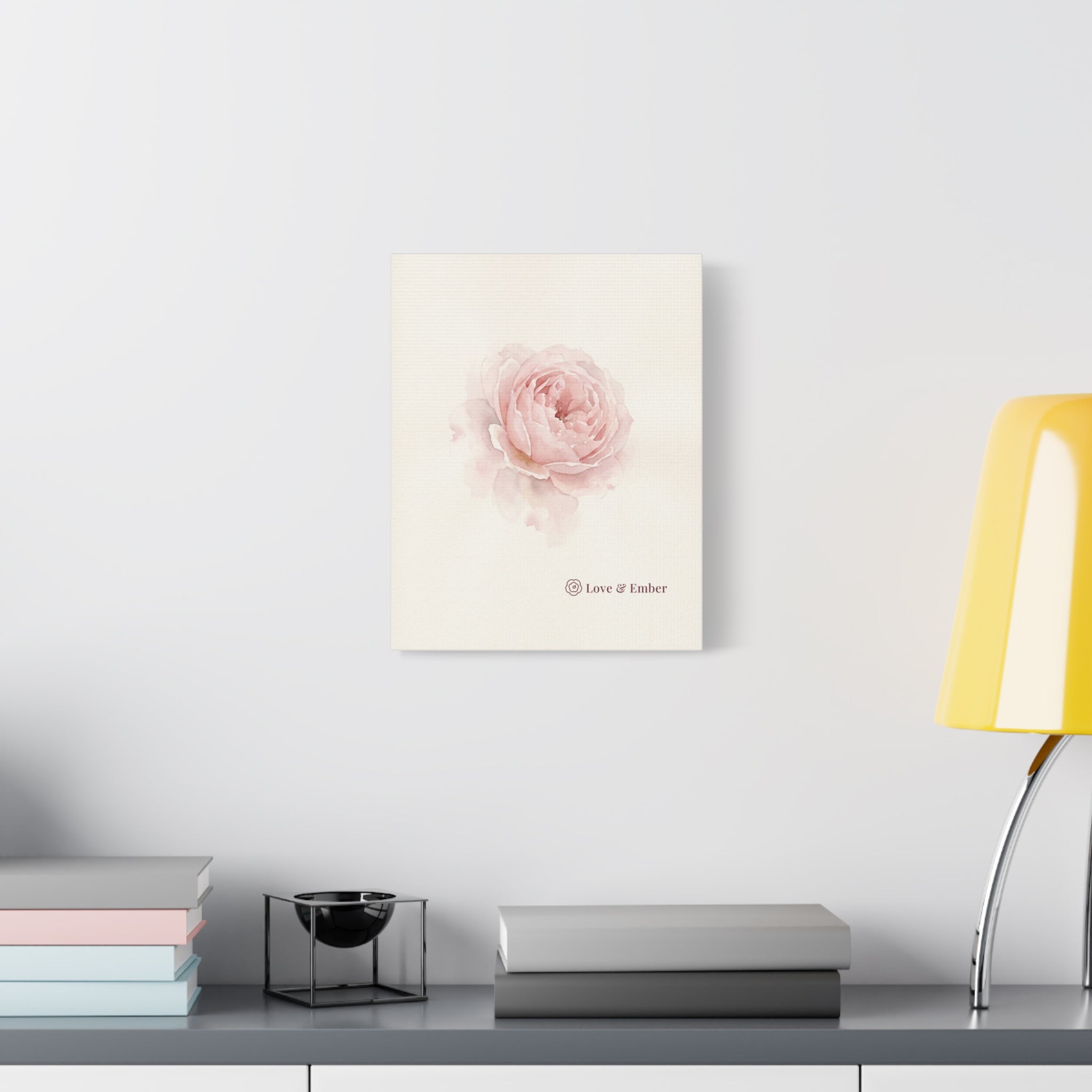 Blush Rose Canvas