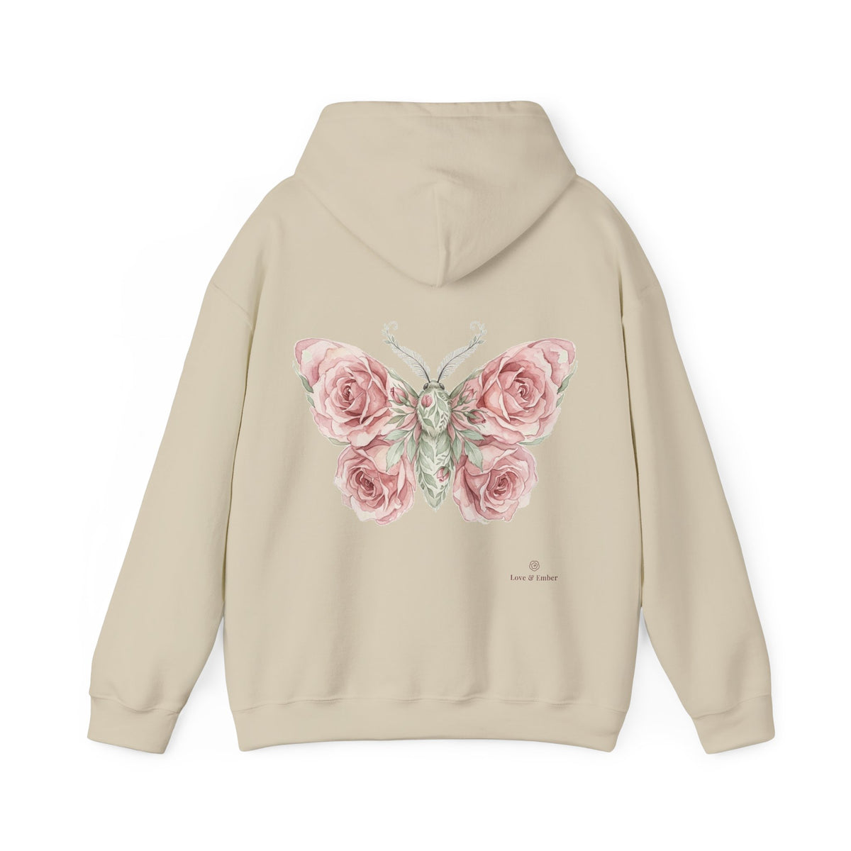 Rose Moth Hoodie